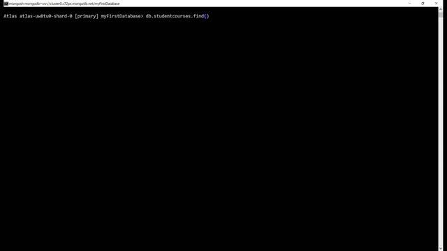 Getting started with MongoDB database смотреть онлайн