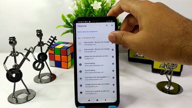 Cómo Borrar mi Historial de Búsquedas de Google Chrome en Android смотреть онлайн