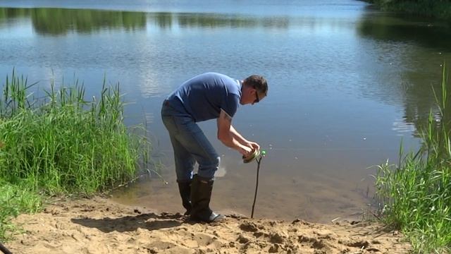 Донка закидушка-самосброс / карповый монтаж 40 грамм.