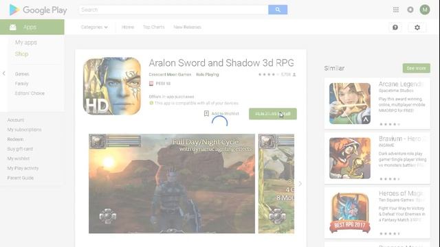 [Android] Aralon Sword And Shadow