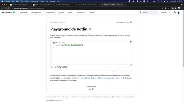 Unidad 1 - Escribe tu primer programa en kotlin смотреть онлайн