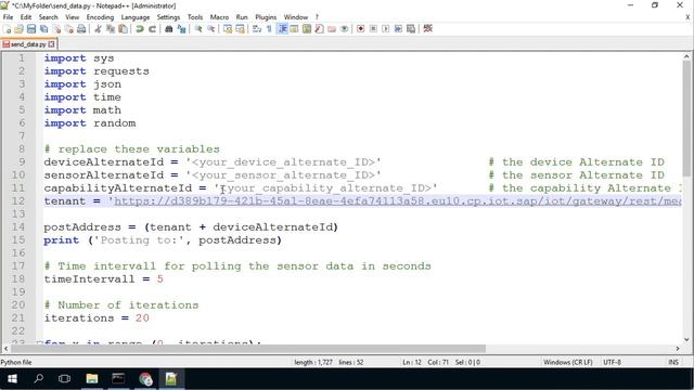 SAP HANA Academy - SAP IoT: Python & REST 2of3 : Random Data смотреть онлайн