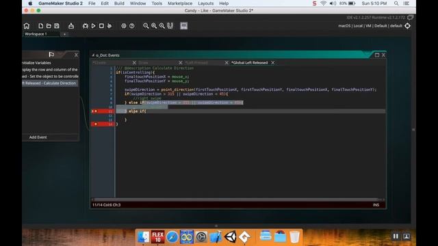 Part 3: Moving Pieces - How to make a Match 3 Game like Candy Crush in GameMaker Studio 2 смотреть онлайн
