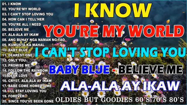 Victor Wood,Eddie Peregrina,Lord Soriano,Tom Jones 💦Classic Medley Oldies But Goodies Pinoy Edition смотреть онлайн