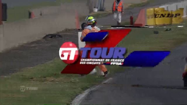 GT Tour 2016 at Nogaro, Bottemanne's massive crash смотреть онлайн