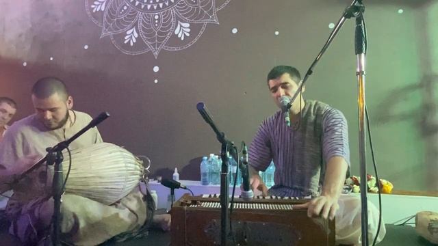 Абхай Чайтанья дас, киртан-мела, 2-й день, март 2023г. #kirtan #киртан #krishna #харекришна