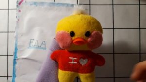 ?Распаковка Утя Бокса с едой для уточки ЛАЛАФАНФАН?