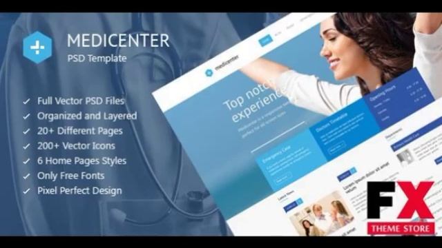 Preview MediCenter - Medical Health PSD Template TForest смотреть онлайн