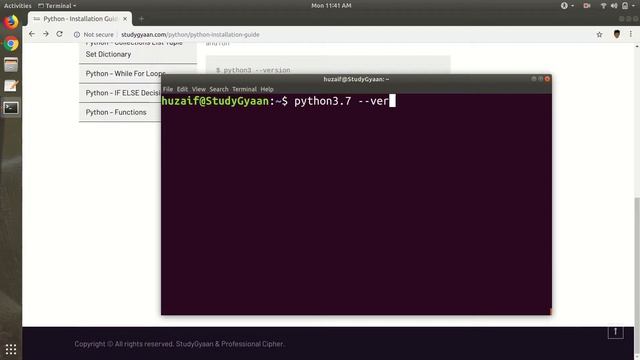 Python Installation on Ubuntu смотреть онлайн