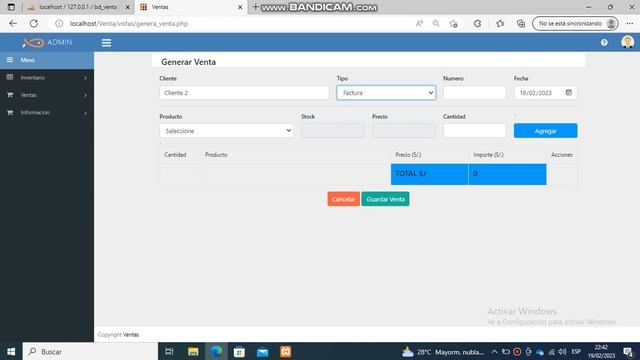 Sistema de ventas en php y mysql смотреть онлайн