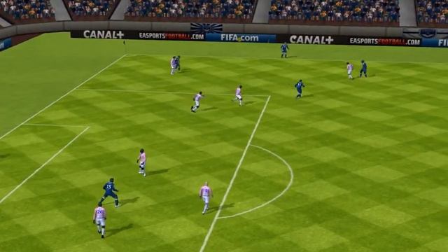 FIFA 13 iPhone/iPad - Girondins de Bx vs. Evian TG FC смотреть онлайн