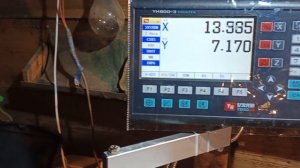 Установка УЦИ на токарный WM 210-800