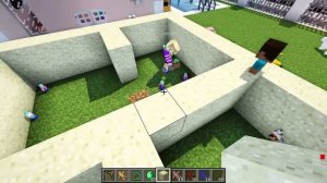 Майнкрафт но МЫ СТАЛИ ИГРУШКАМИ НА 24 ЧАСА ЧЕЛЛЕНДЖИ в Майнкрафте НУБ И ПРО ВИДЕО ТРОЛЛИНГ Minecraf