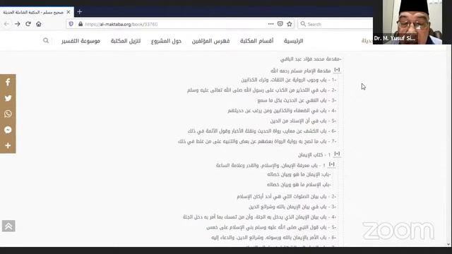 Hadits: Dr.M.Yusuf Siddik 3 IAT смотреть онлайн