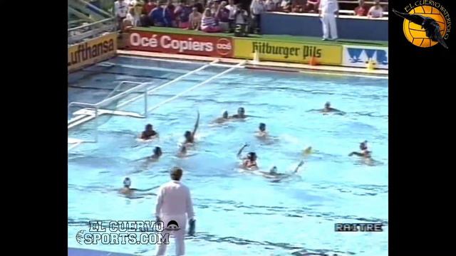 Frank Otto GER vs ITA Bonn 89 water polo смотреть онлайн