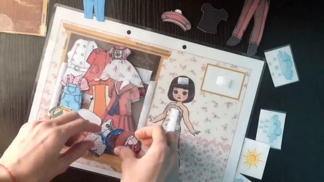 #занятияконяхиной тема «одежда» игры на липучках для детей своими руками. смотреть онлайн