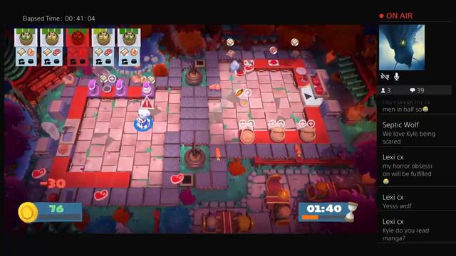 Lets Eat (Overcooked 2) pt. 2 Undercooked... RAW!!! смотреть онлайн
