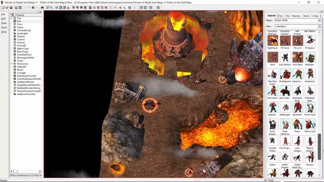[HoMM5] Map Editor E4M1 - Inferno - Heroes Of Might And Magic 5 смотреть онлайн