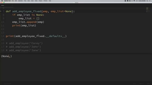 Python Tutorial: Clarifying the Issues with Mutable Default Arguments смотреть онлайн