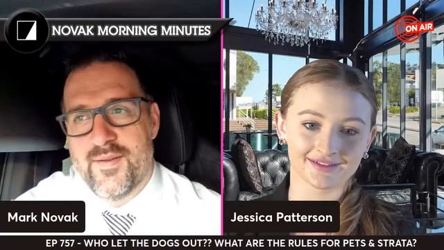 EP 757 - WHO LET THE DOGS OUT?? WHAT ARE THE RULES FOR PETS & STRATA? смотреть онлайн