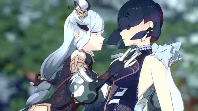 【Genshin Impact MMD】Dangerous Party＿Shenhe／Yelan