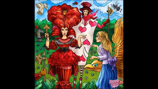 Alice In Wonderland (Pt.2) | Speed Coloring & Final Result