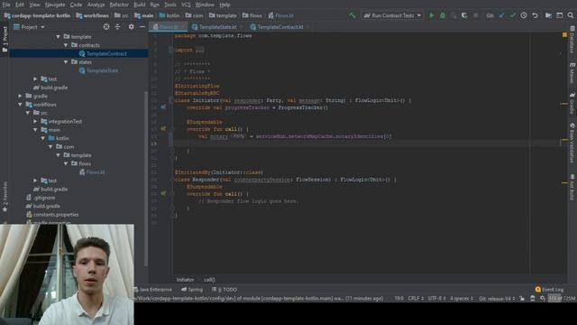 Текущее состояние проектов. Corda. Запуск узлов на различных устройствах в сети. смотреть онлайн