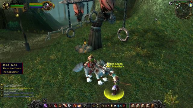 Silverpine Forest The Sepulcher Flight Master / Wind Rider Location WoW Classic смотреть онлайн