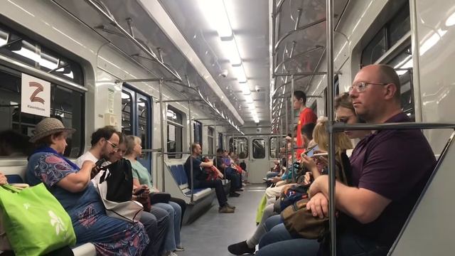 В метро. Екатеринбург от 28.06.20222 8258 81-714.5 (ЛВЗ/ВМ) Линия 1 смотреть онлайн