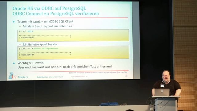 Connect 2 Worlds - Datenaustausch zwischen Oracle und PostgreSQL Datenbanken смотреть онлайн