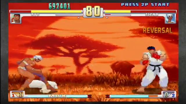 Street Fighter III 3rd Strike Online Edition:Ryu Arcade Mode смотреть онлайн