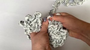 НОВИНКА!!! Плед Леопард из Alize Puffy. Мастер-класс для новичков. 3 варианта узора для пледа