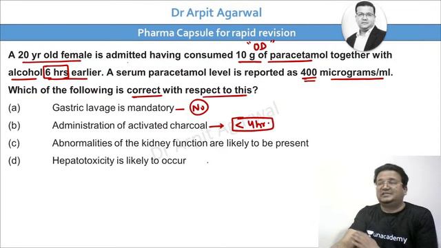 Pharmacology 30 MCQs in 60 Min - Autacoids | NEET PG 2021 | Dr. Arpit Agarwal смотреть онлайн