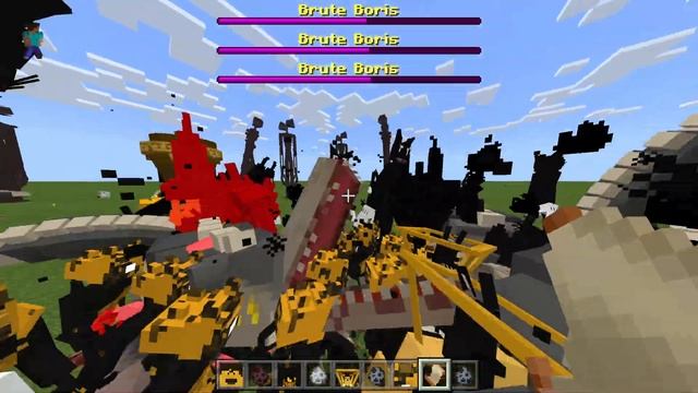 BENDY and the Ink Machine, CARTOON CAT, and SCP Foundation MOD in Minecraft PE смотреть онлайн