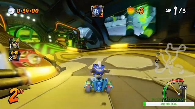 СТРИМ Crash Team Racing Nitro-Fueled (PlayStation 4) смотреть онлайн
