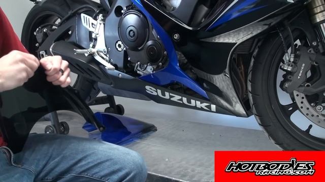 Suzuki GSXR Windscreen Installation Guide from Hotbodies Racing смотреть онлайн
