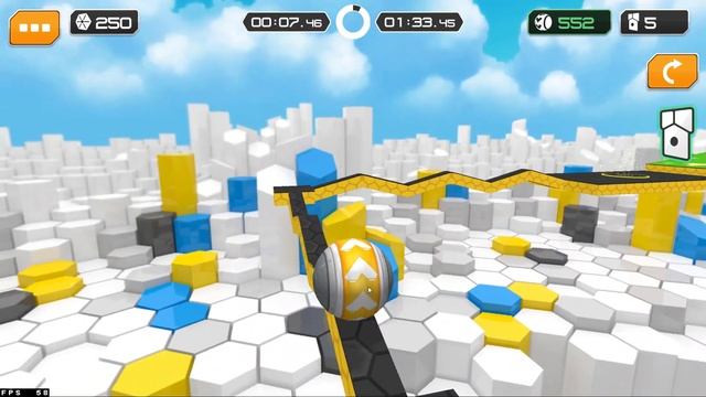 GYRO BALLS - All Levels NEW UPDATE Gameplay Android, iOS #208 GyroSphere Trials смотреть онлайн