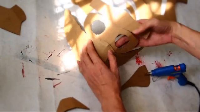 How to make Star-Lord Mask Part 1 - Cardboard (PDF template) смотреть онлайн