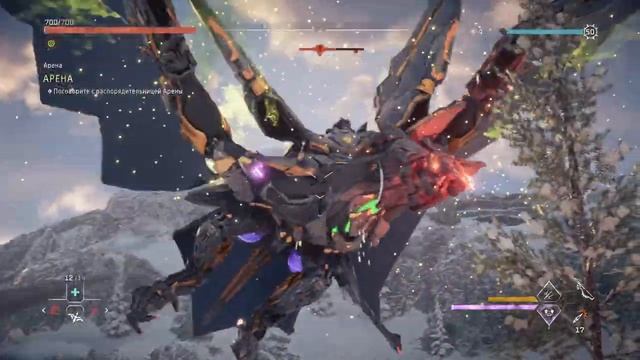 Horizon Запретный Запад_Уровень сложности :Очень высокий.Высший Буревестник и Смертокрыл. смотреть онлайн