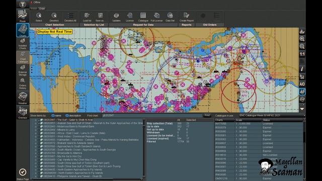 Подборка и заказ карт в ECDIS. Chart license in ECDIS #magellanseaman #ENC #ЭКНИС смотреть онлайн