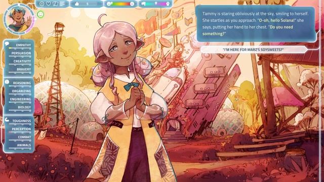 I Was a Teenage Exocolonist - Gameplay [Adventure/Life simulation/Card Game/Visual novel/Sci-Fi] смотреть онлайн