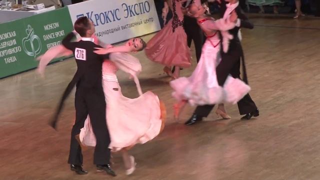 Пляцок Вячеслав - Власова Алина, 1/4, English Waltz смотреть онлайн