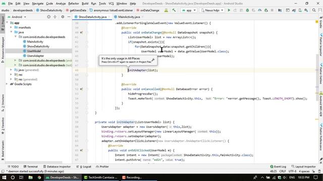 Firebase Realtime database Part 3 | Update data | Android Studio смотреть онлайн