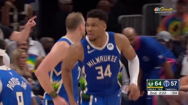Game Recap: Bucks 140, Wizards 128 смотреть онлайн