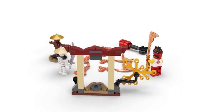 LEGO, КОНСТРУКТОР "Ninjago" "Легендарные битвы: Кай против Армии скелетов" смотреть онлайн