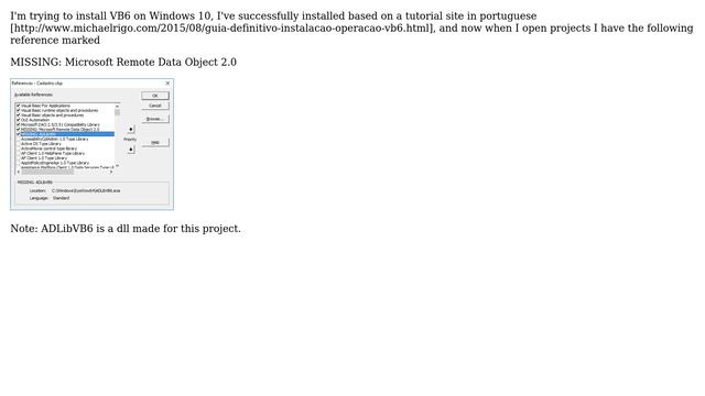 Install MDAC on Windows 10 (2 Solutions!!) смотреть онлайн