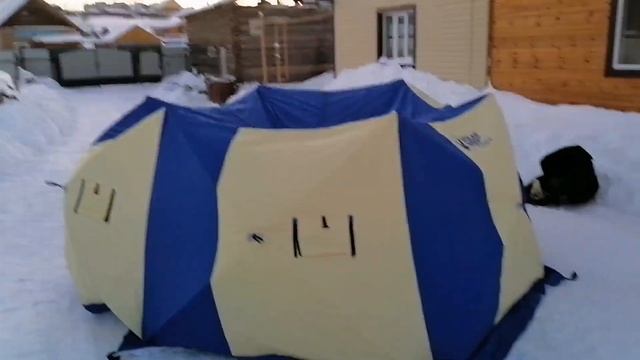 Обзор зимней палатки PolarBird Family TF, наконец-то осуществил своё желание купить большую палатку