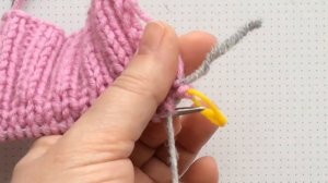 Закрытие петель иглой ( итальянский или фабричный край ). Маленький МК