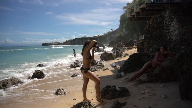 Natural Light Bali Beach Photoshoot Behind The Scenes смотреть онлайн