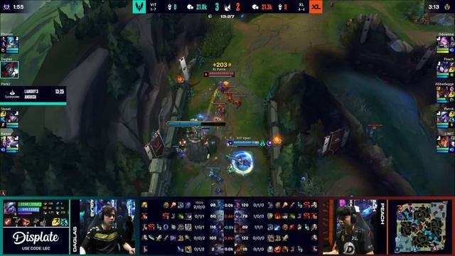 VIT vs. XL - Week 3 Day 3 | LEC Summer | Vitality vs. EXCEL (2023) смотреть онлайн